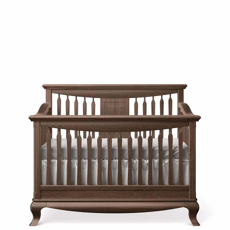 Antonio Solid Wood Convertible Crib – 4-in-1 Lifestyle Bed – Handcrafted European Hardwood Heritage