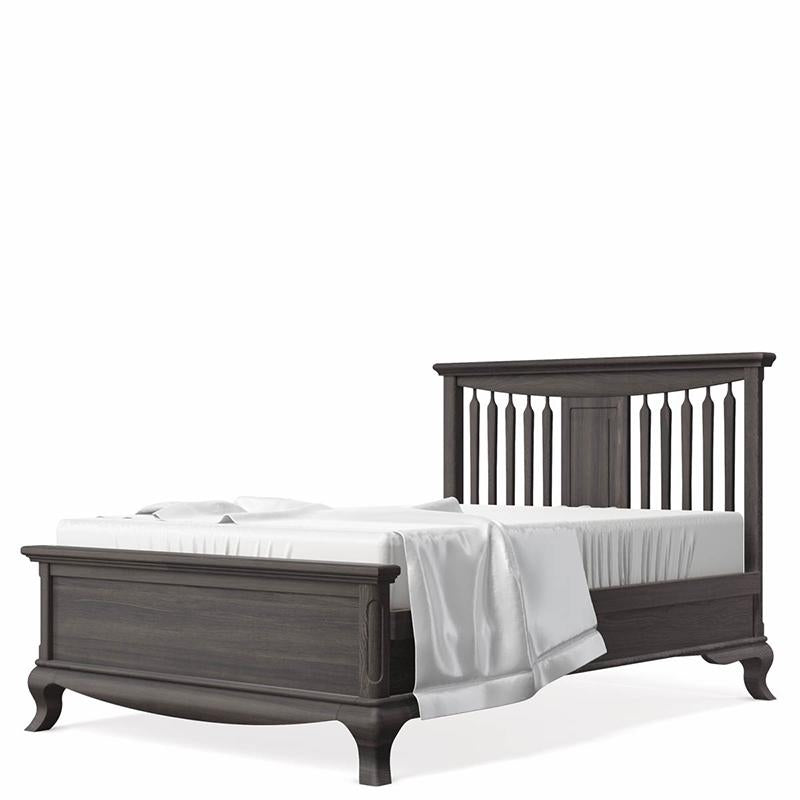Antonio Solid Wood Full Size Bed – 100% Solid Beech Wood Heirloom Bed – Bold Architectural European Design