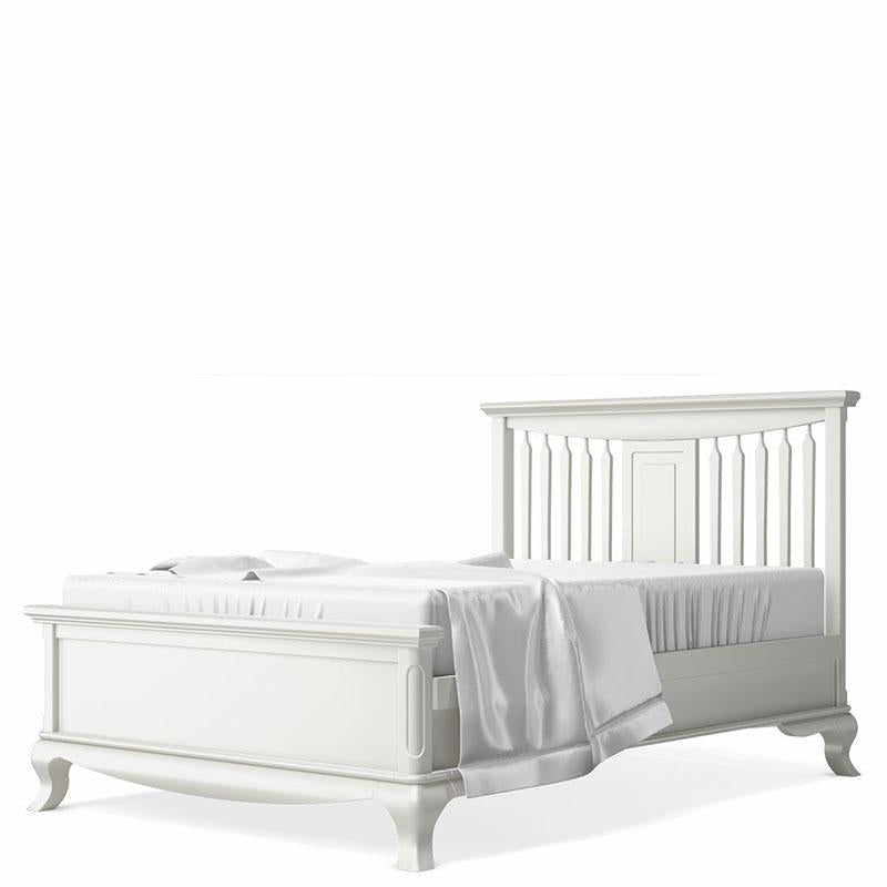 Antonio Solid Wood Full Size Bed – 100% Solid Beech Wood Heirloom Bed – Bold Architectural European Design