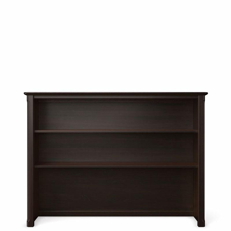 Antonio Solid Wood Hutch – Vertical Library & Organizer – Bespoke Topper for Desk or Double Dresser
