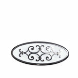Jugendstil - Oval / Edelstahl