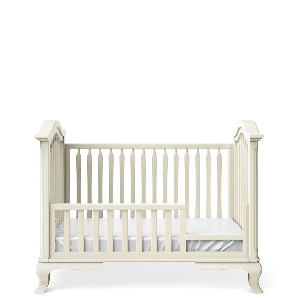 Cleopatra Classic Solid Wood Crib – Symmetrical European Design – 3-in-1 Convertible Nursery Centerpiece