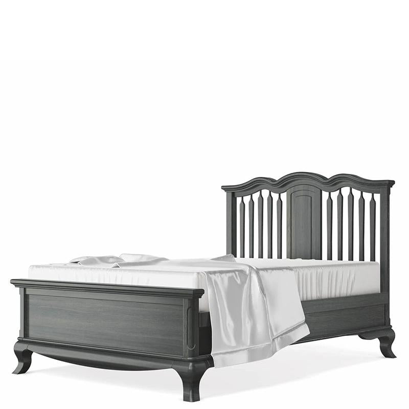 Cleopatra Full Size Bed – Luxury Solid Wood Heirloom Bed – Classic Low-Profile European Design