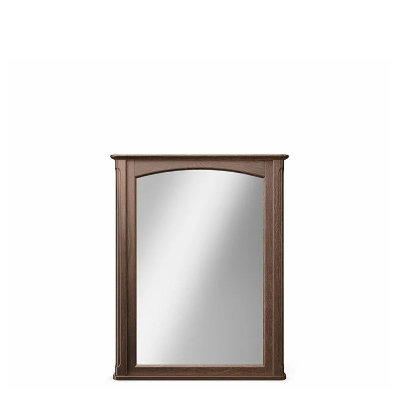 Cleopatra Solid Wood Mirror – Artisan Carved Dressing Mirror – Versatile Mount for Dresser & Nursery Station
