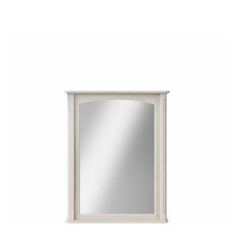 Cleopatra Solid Wood Mirror – Artisan Carved Dressing Mirror – Versatile Mount for Dresser & Nursery Station