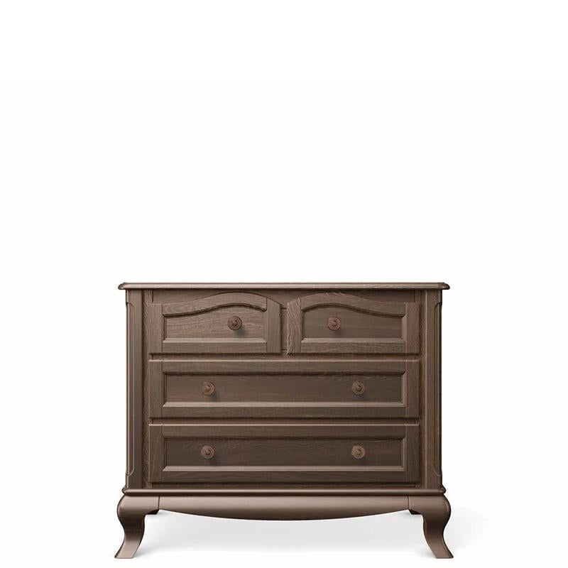 Cleopatra 4-Drawer Single Dresser – Solid Beech Wood Nursery Storage – Versatile Changing Station & Heirloom Chest