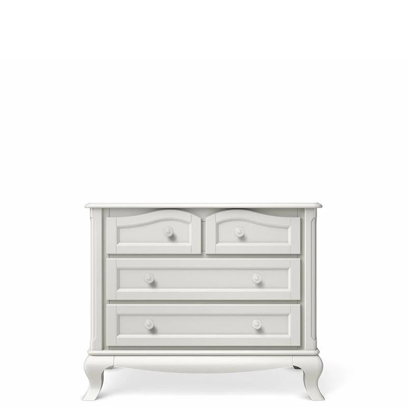 Cleopatra 4-Drawer Single Dresser – Solid Beech Wood Nursery Storage – Versatile Changing Station & Heirloom Chest