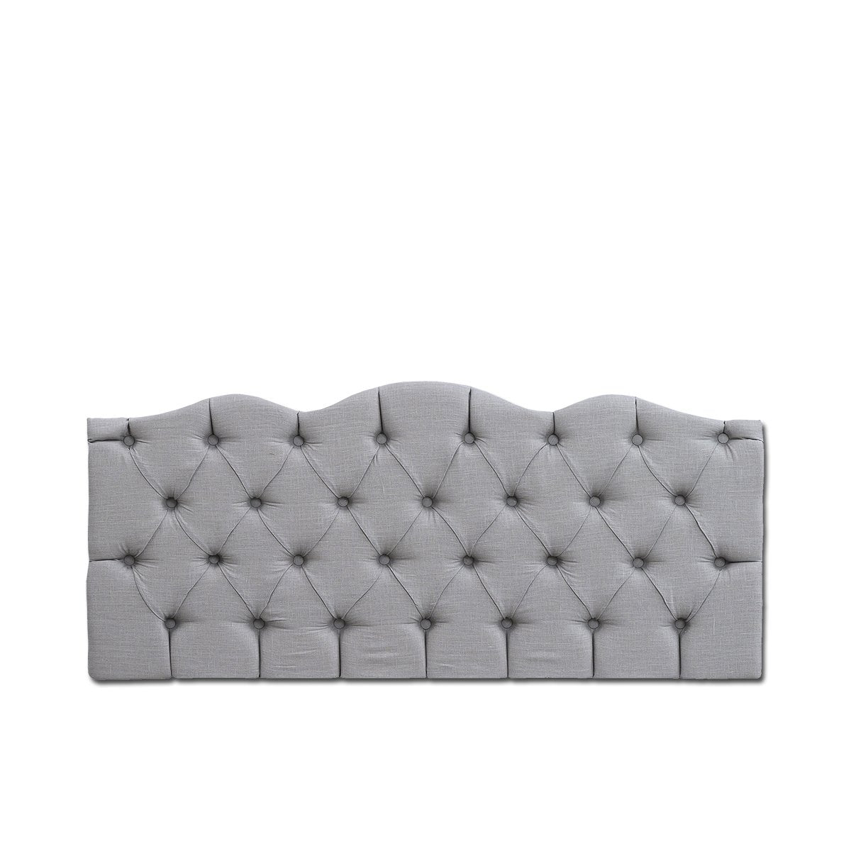 Cleopatra Luxury Tufted Headboard Panel – Organic Silk & Cotton Upholstery – Bespoke Comfort Upgrade 7501