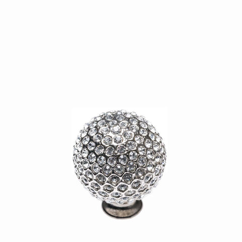 Crystal Ball - Silver / White