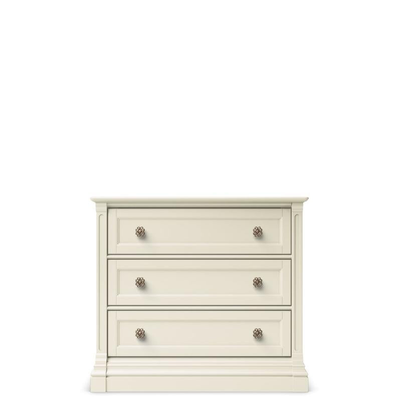 Imperio Solid Wood Single Dresser – 3-Drawer Luxury Nursery Chest – Versatile Space-Saving Changing Station