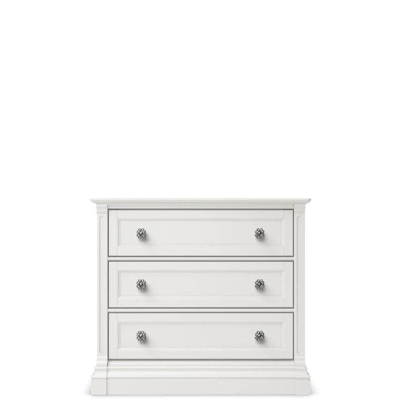 Imperio Solid Wood Single Dresser – 3-Drawer Luxury Nursery Chest – Versatile Space-Saving Changing Station