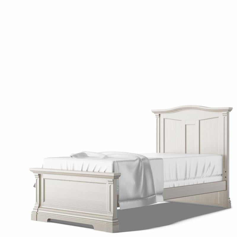 Imperio Massivholz-Einzelbett – Luxusbett aus 100 % massivem Buchenholz – Klassisches europäisches, platzsparendes Design