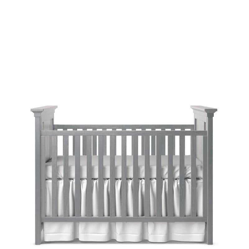 Karisma Solid Wood Classic Crib – Compact Mid-Century Luxury Bed – Handcrafted European Designer Crib