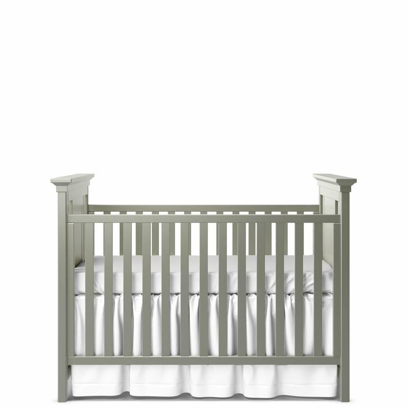 Karisma Solid Wood Classic Crib – Compact Mid-Century Luxury Bed – Handcrafted European Designer Crib