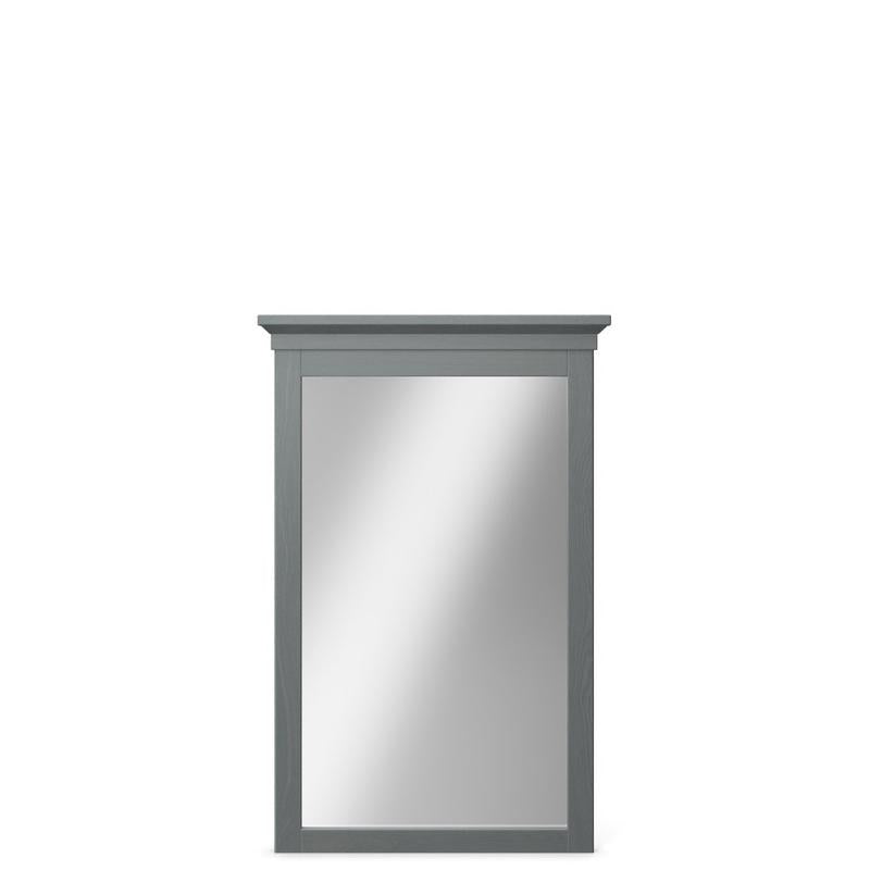 Miroir Karisma en bois massif – Miroir de coiffeuse de luxe style milieu du siècle – Miroir artisanal fait main, à fixer au mur ou sur un meuble