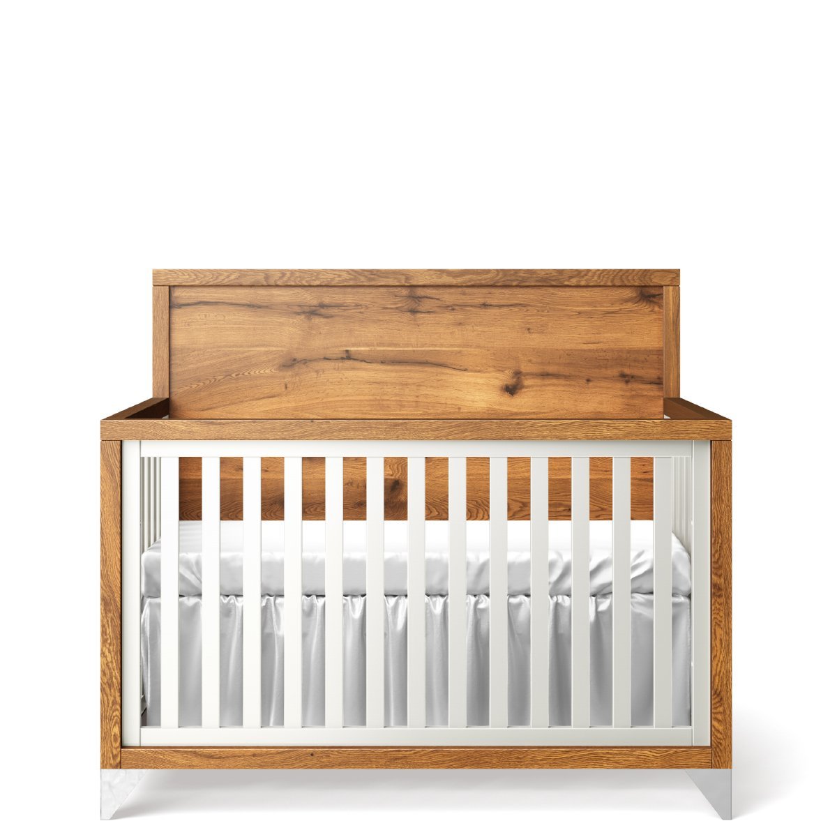 Pandora Umbaubares Kinderbett, Eichenholzplatte