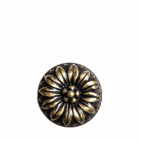 Runde Blume – Bronze