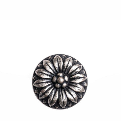 Runde Blume - Zinn