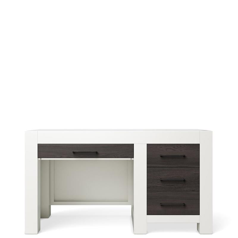 Ventianni Solid Wood Executive Desk & Hutch – Luxury Contemporary Study Station – Handcrafted European Designer Workspace