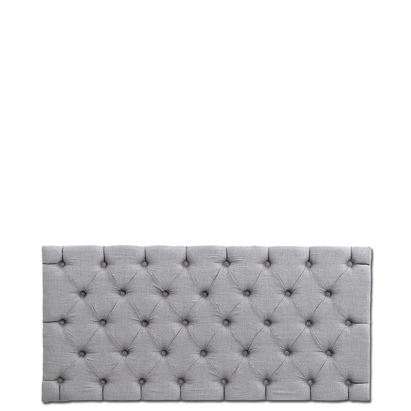 Ventianni Massivholz-Kopfteilpaneel mit Knopfheftung – Luxuriöser, organischer Polstereinsatz – Handgefertigter Designerbezug für Modell 4501/4530