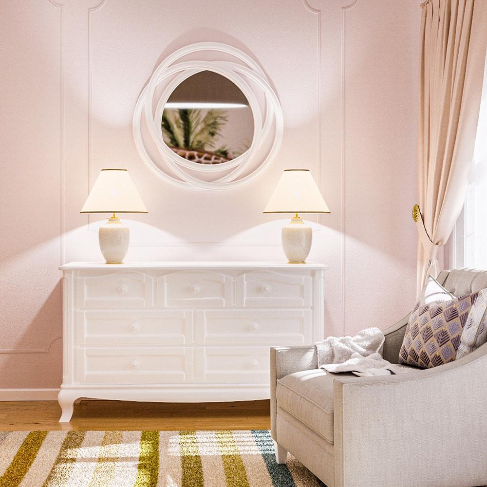 Cleopatra Double Dresser – 7-Drawer Solid Wood Storage – Large Capacity Changing Station & Nursery Command Center