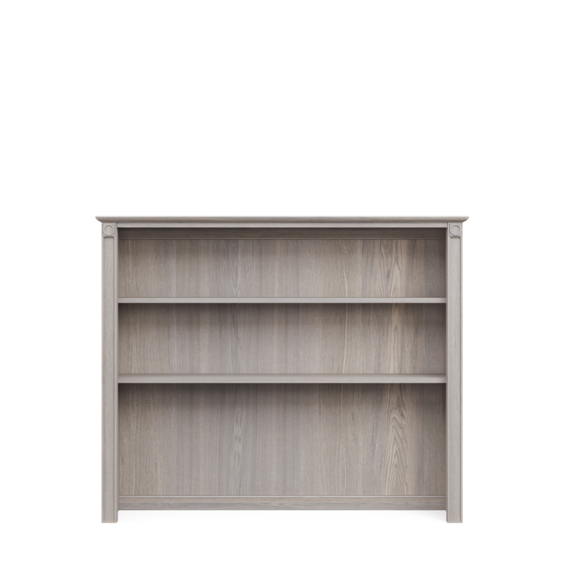 Dakota Solid Wood Hutch – Luxury Vertical Storage Extension – Adjustable Artisan Shelving for Dressers & Desks
