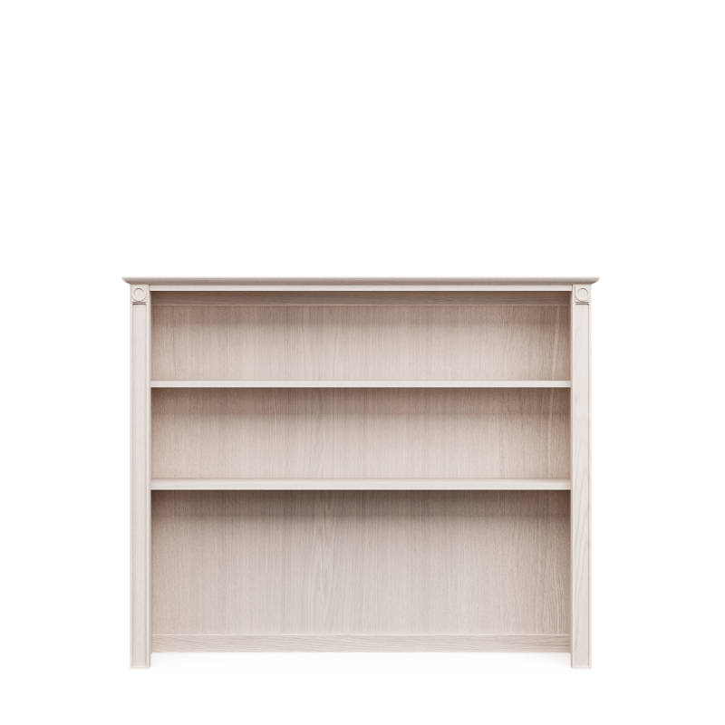 Dakota Solid Wood Hutch – Luxury Vertical Storage Extension – Adjustable Artisan Shelving for Dressers & Desks