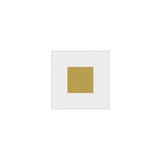 Lucite Square - Gold / Lucite 