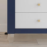 Lucite Square - Gold / Lucite 