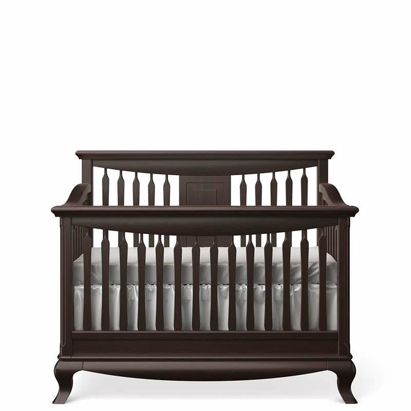 Antonio Solid Wood Convertible Crib – 4-in-1 Lifestyle Bed – Handcrafted European Hardwood Heritage