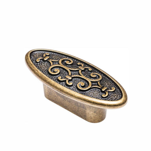 Jugendstil - Oval / Messing