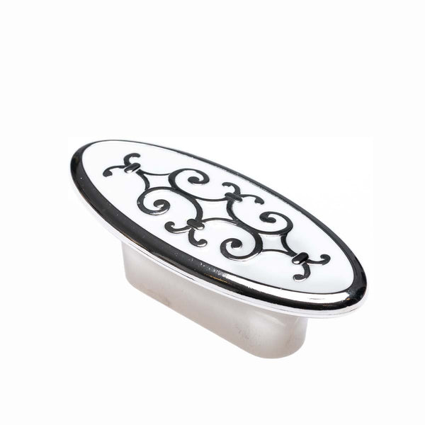 Jugendstil - Oval / Edelstahl