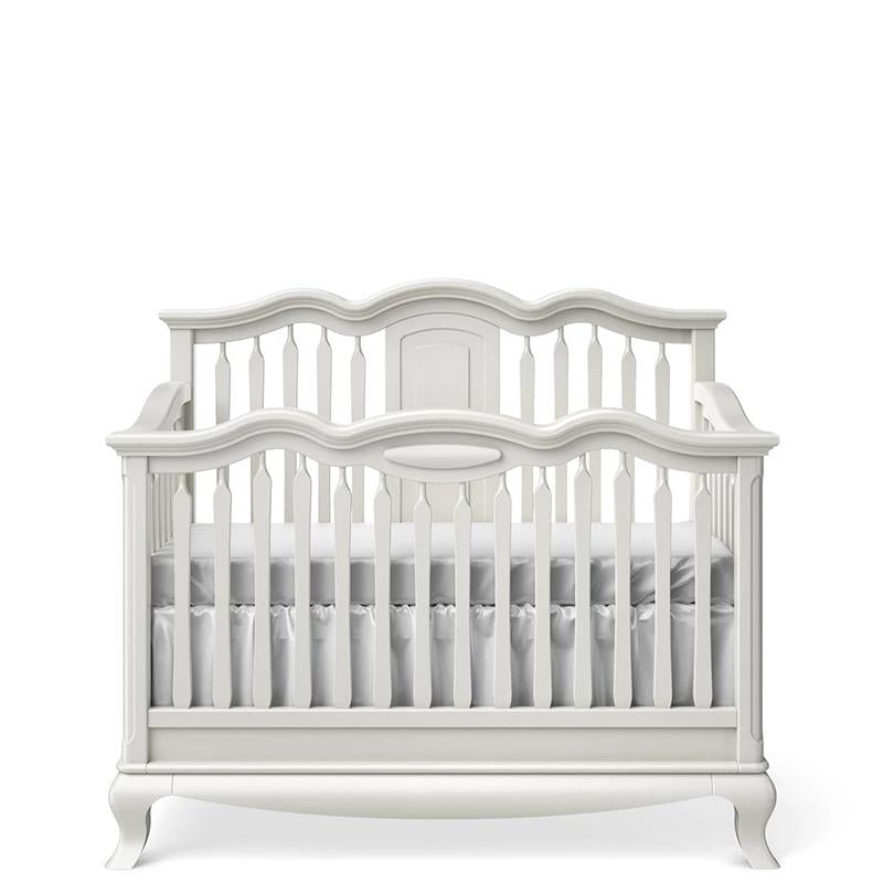 Cleopatra Solid Wood Convertible Crib – 4-in-1 Luxury Nursery to Adult Bed – Handcrafted Heritage Design