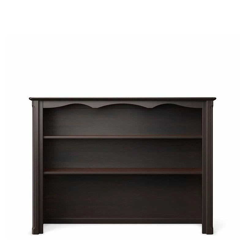 Cleopatra Solid Wood Hutch – Vertical Storage Library & Organizer – Versatile Topper for Desk or Dresser