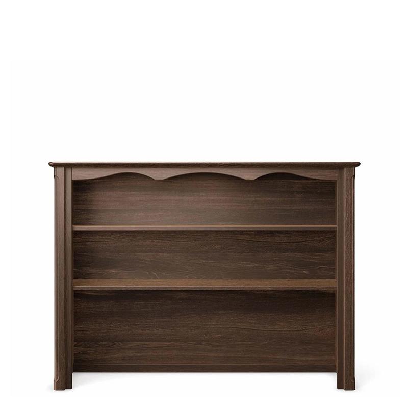 Cleopatra Solid Wood Hutch – Vertical Storage Library & Organizer – Versatile Topper for Desk or Dresser