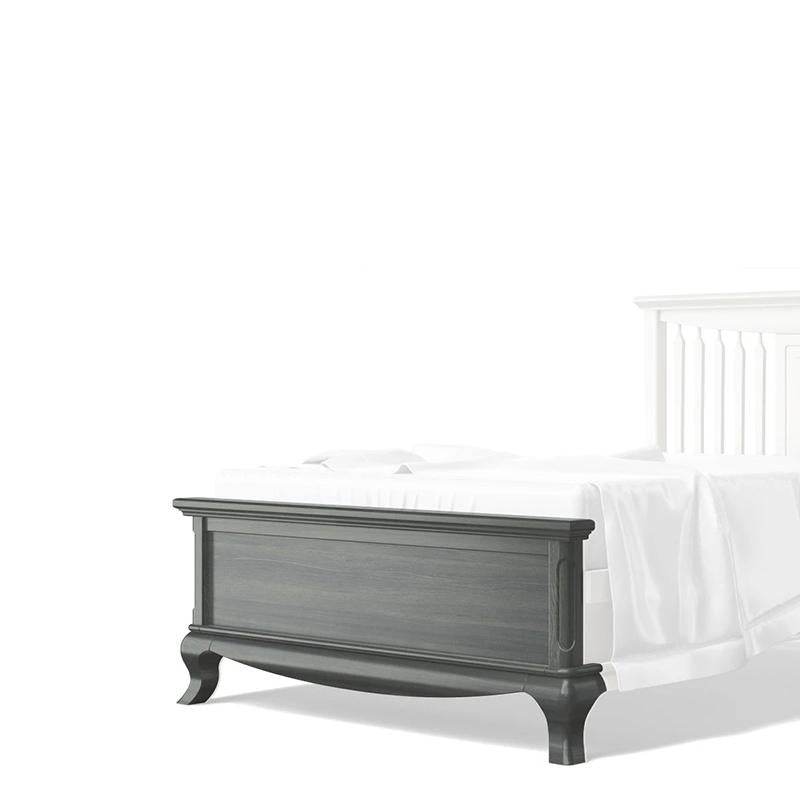 Cleopatra Low-Profile Footboard – Full Bed Conversion Upgrade – Solid Wood Space-Saving Solution