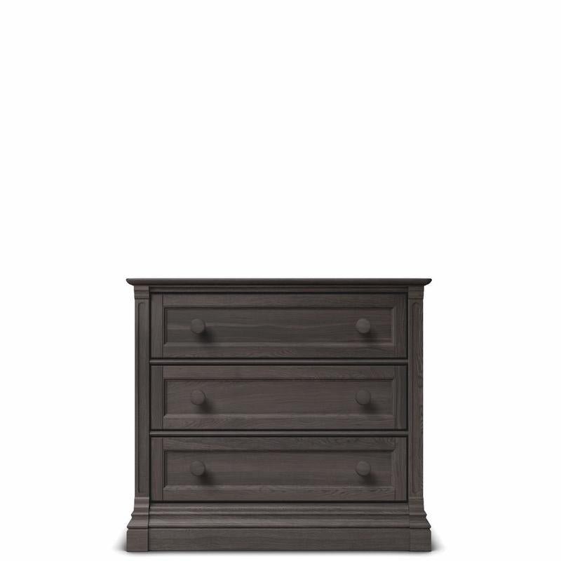 Imperio Solid Wood Single Dresser – 3-Drawer Luxury Nursery Chest – Versatile Space-Saving Changing Station
