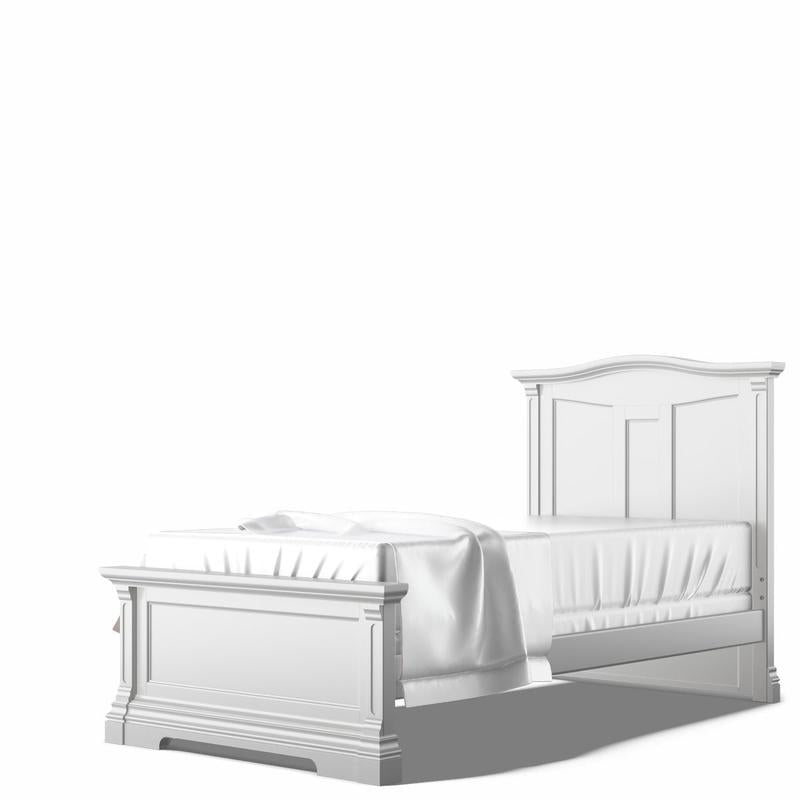 Imperio Massivholz-Einzelbett – Luxusbett aus 100 % massivem Buchenholz – Klassisches europäisches, platzsparendes Design