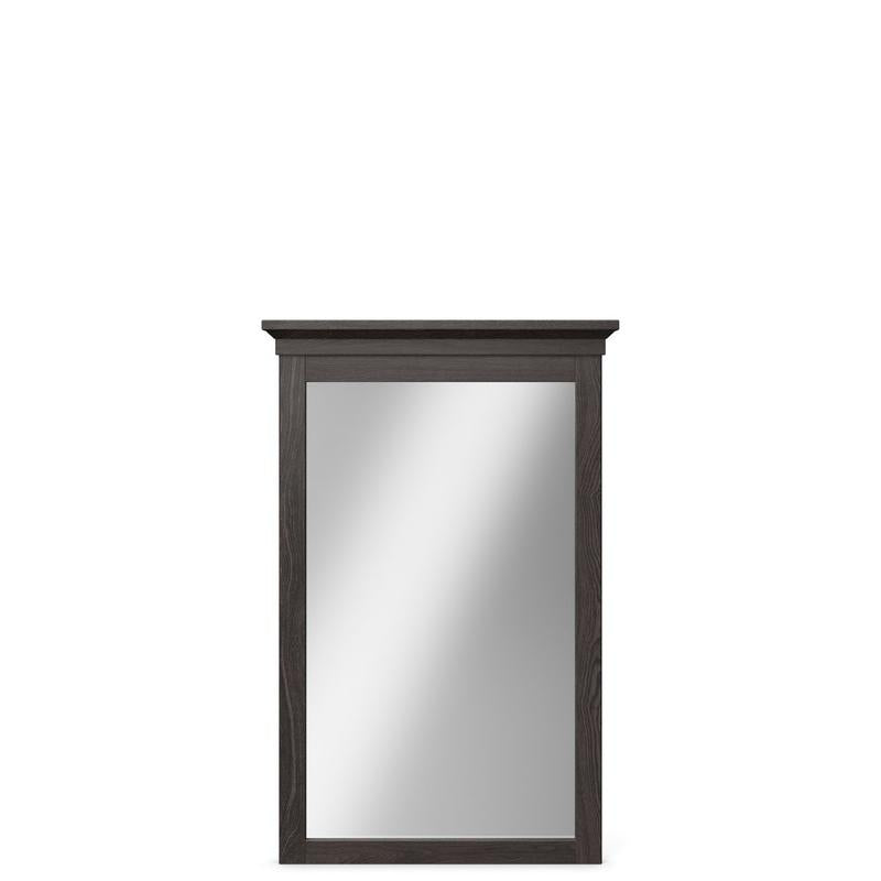 Miroir Karisma en bois massif – Miroir de coiffeuse de luxe style milieu du siècle – Miroir artisanal fait main, à fixer au mur ou sur un meuble