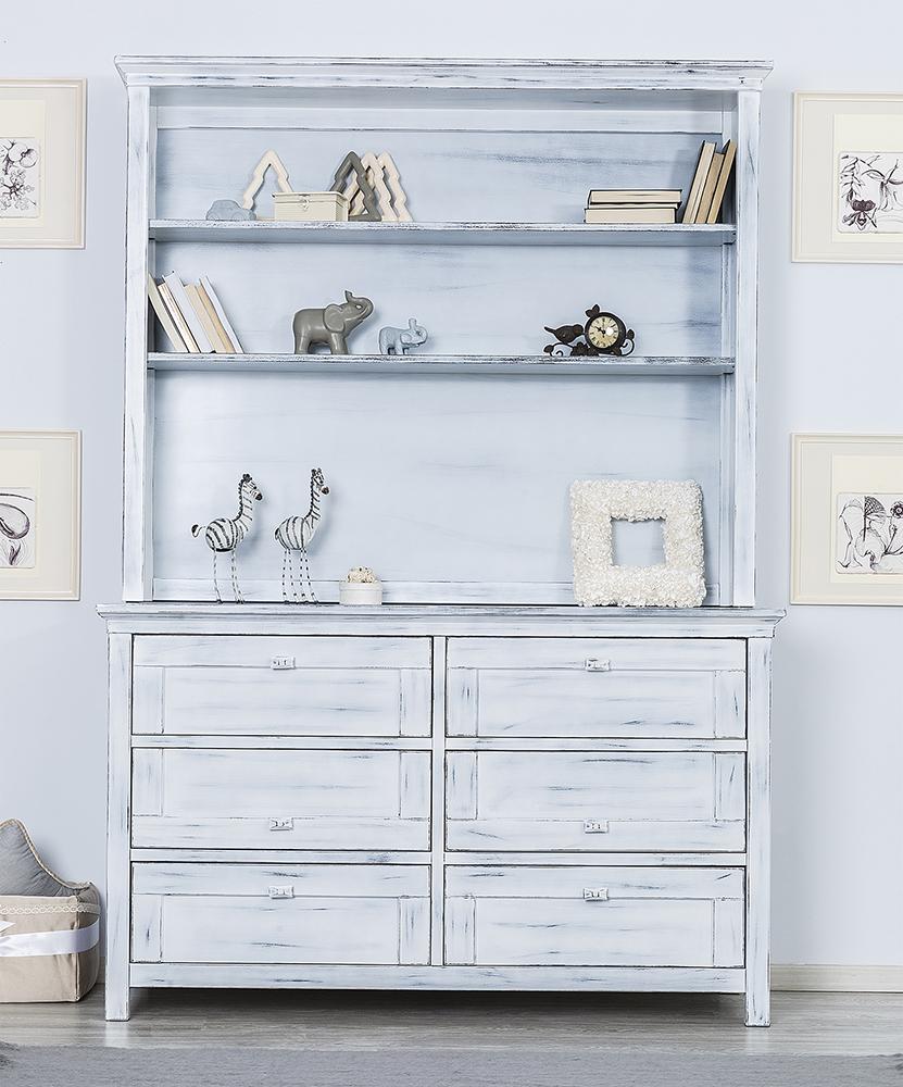 Étagère Karisma en bois massif – Extension de rangement vertical de luxe – Étagères artisanales réglables pour commodes et bureaux