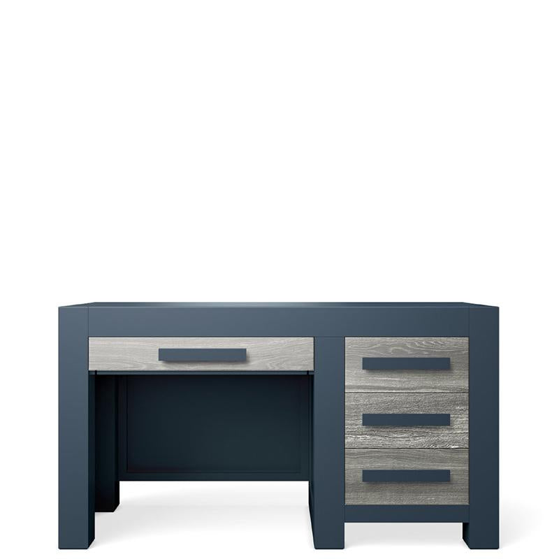 Ventianni Solid Wood Executive Desk & Hutch – Luxury Contemporary Study Station – Handcrafted European Designer Workspace