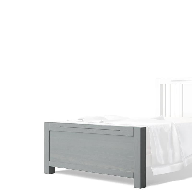 Ventianni Solid Wood Low-Profile Footboard – Luxury Full Bed Conversion – Handcrafted European Space-Saving Upgrade