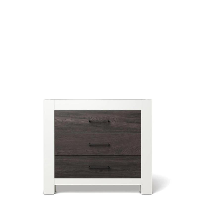 Ventianni Kommode aus Massivholz – Luxuriöse, handgefertigte Kommode mit 3 Schubladen – Europäisches, platzsparendes Aufbewahrungs- und Wickelgestell