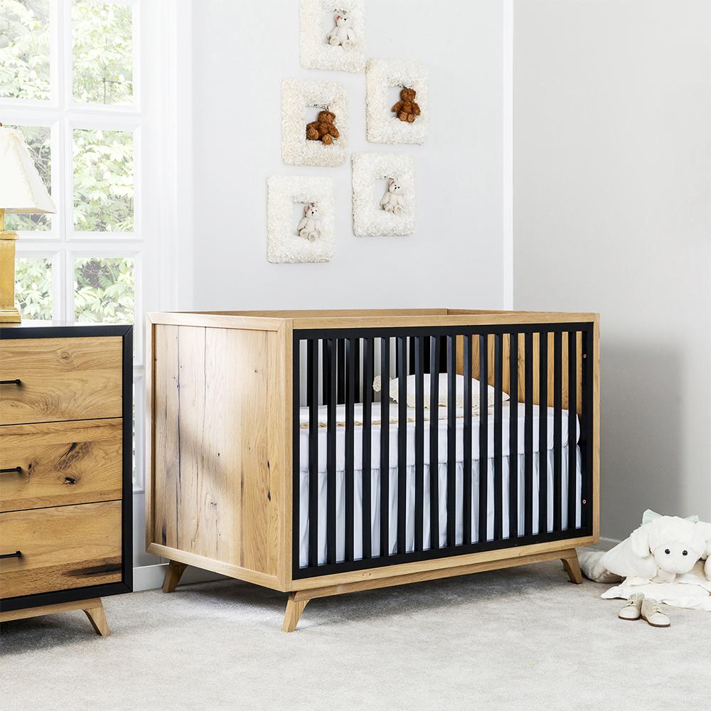 Uptown Classic Massivholz-Kinderbett – Luxuriöses, modernes und platzsparendes Bett – Handgefertigtes europäisches Designer-Kinderbett